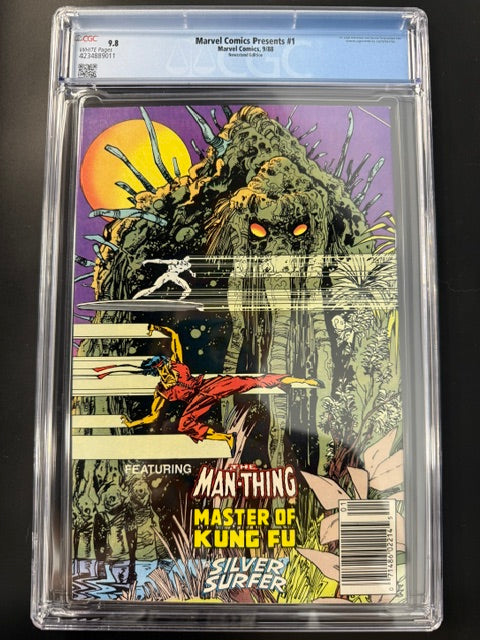 Marvel Comics Presents #1, Newsstand, CGC 9.8,WHITE PAGES, Marvel Comics