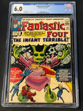 Fantastic Four #24, CGC 6.0, OFF-WHITE PAGES, Marvel Comics