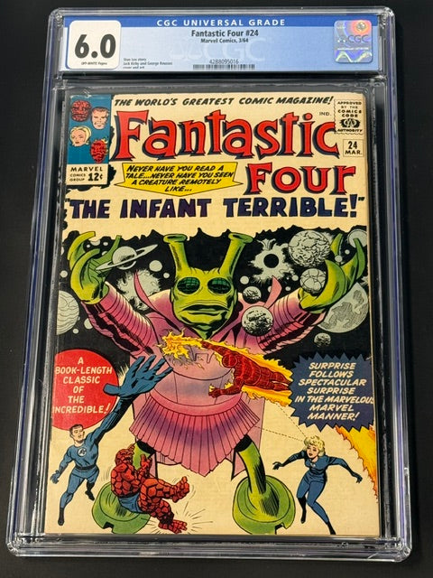 Fantastic Four #24, CGC 6.0, OFF-WHITE PAGES, Marvel Comics
