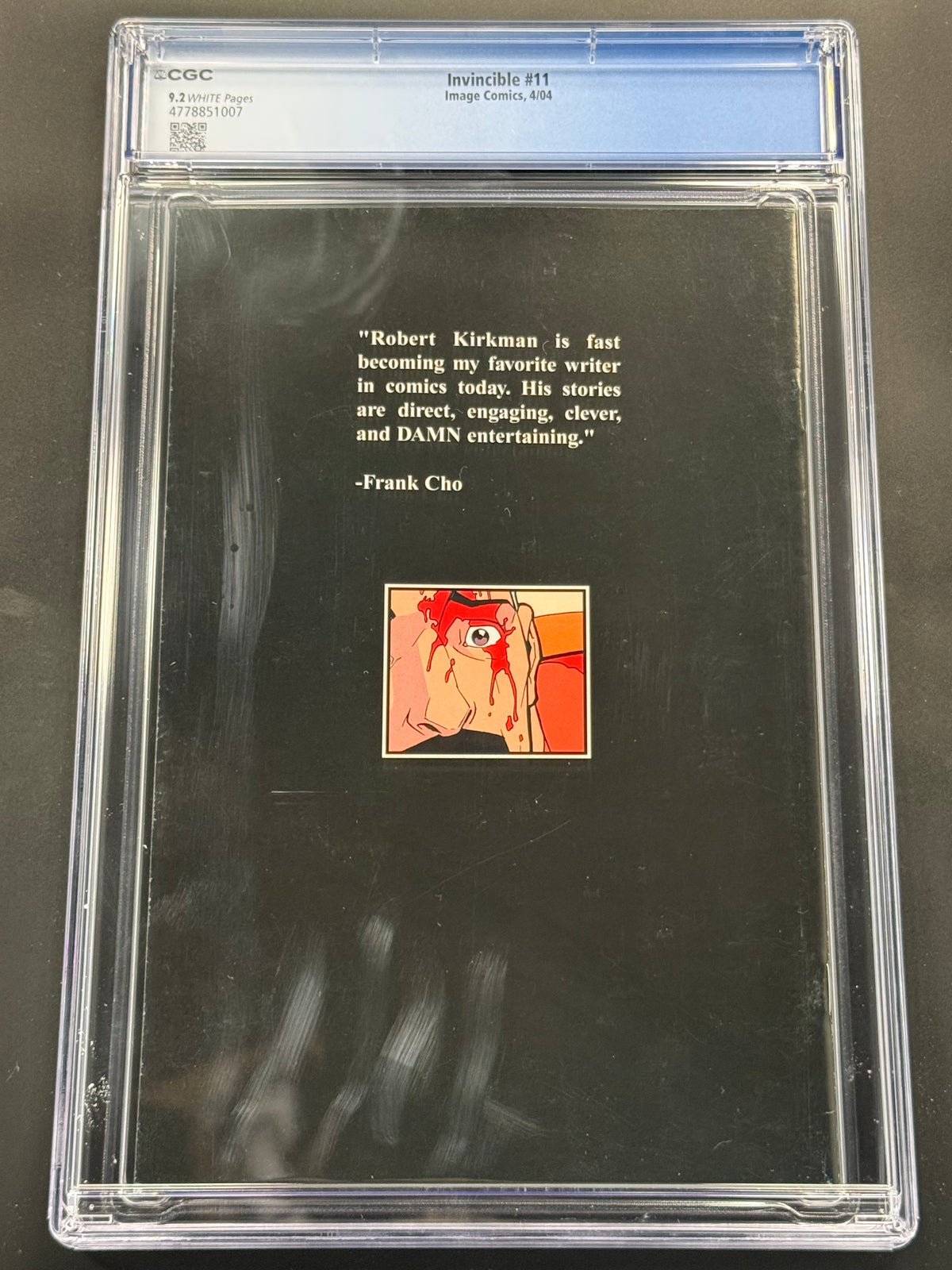 Invincible #11, CGC 9.2, WHITE Pages, Image Comics