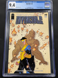 Invincible #19, CGC 9.4, WHITE Pages, Image Comics