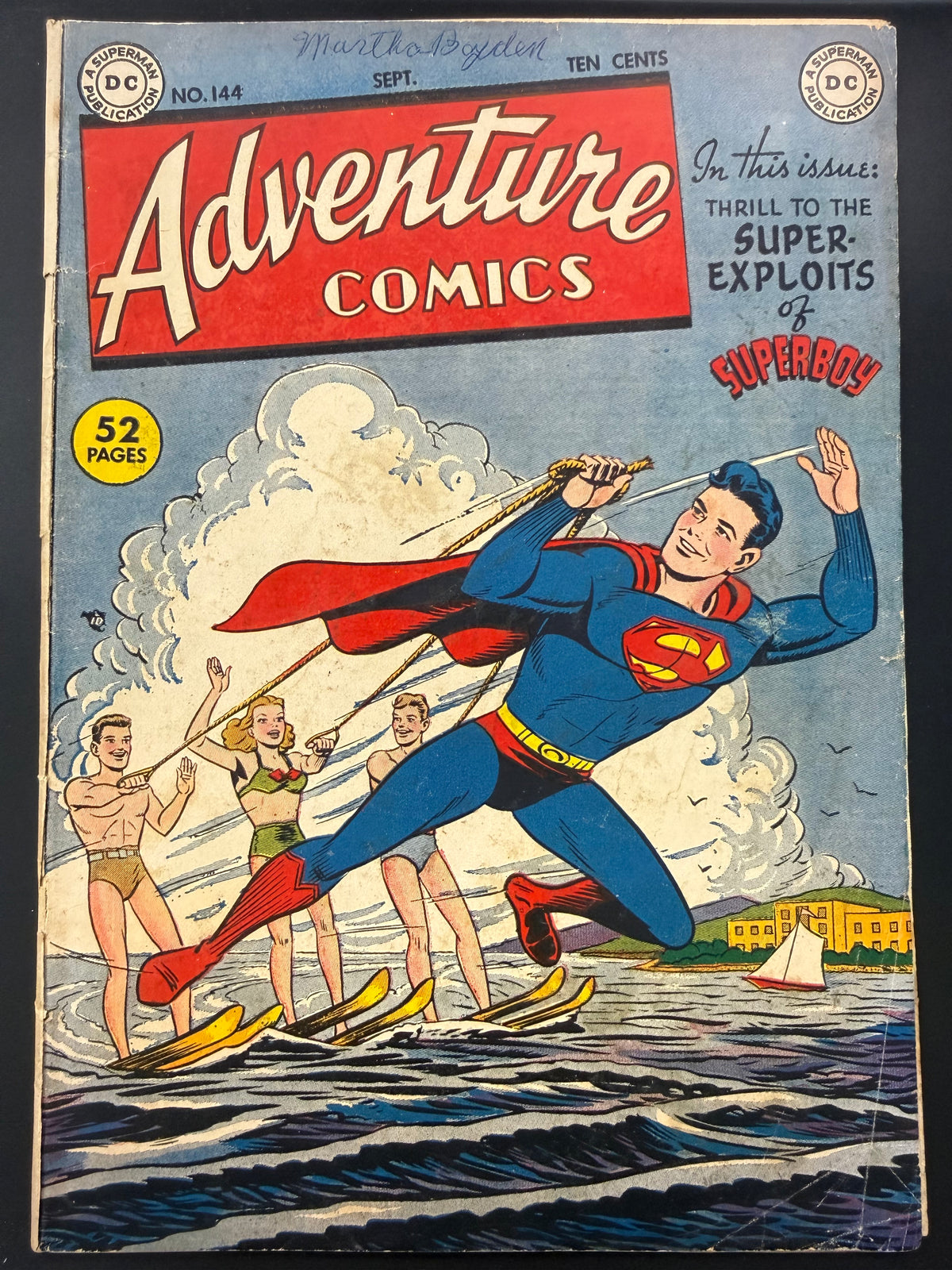 Adventure Comics #144, Golden Age: 1949, D.C Comics