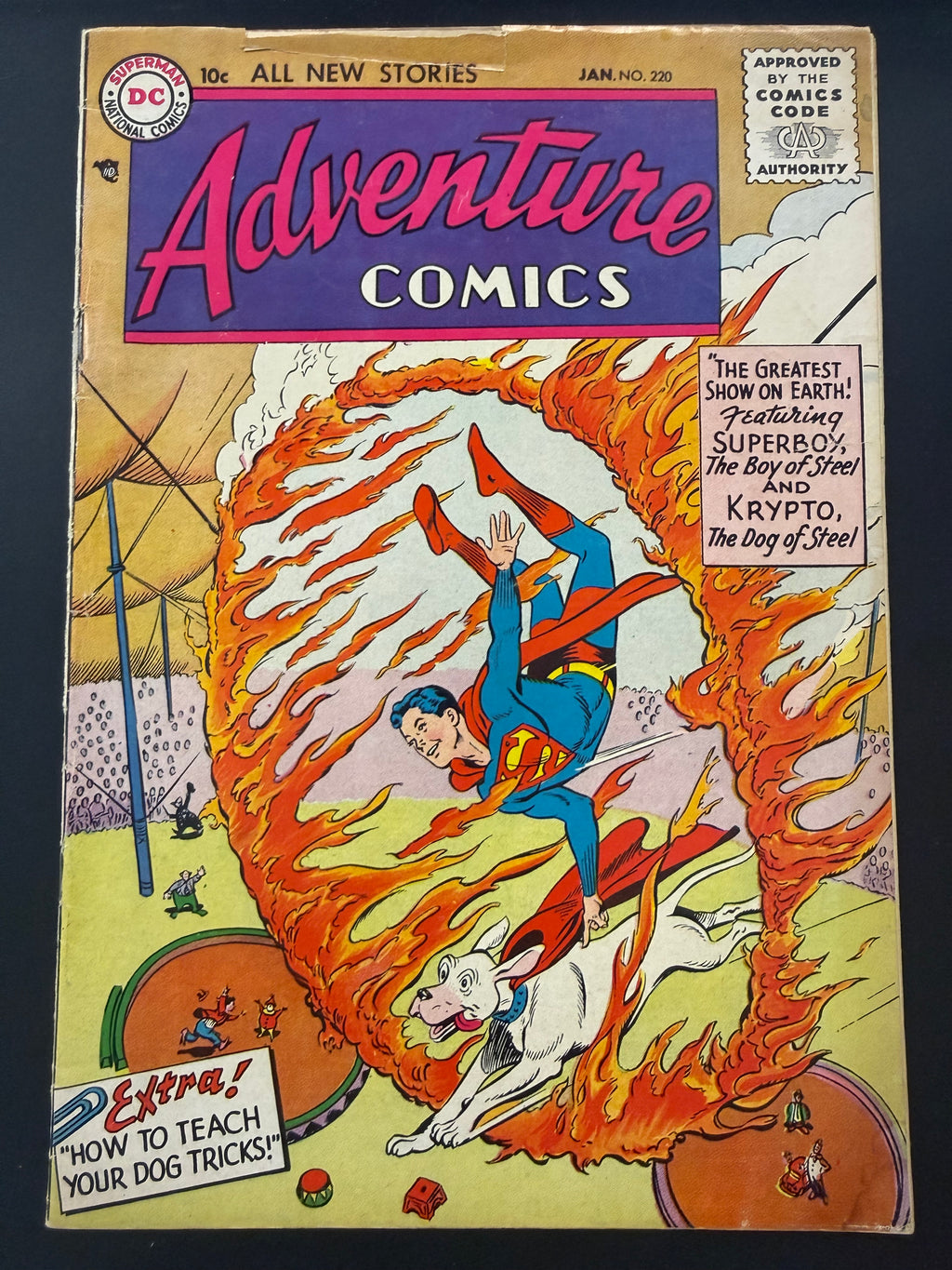 Adventure Comics #220, Golden Age: 1956
