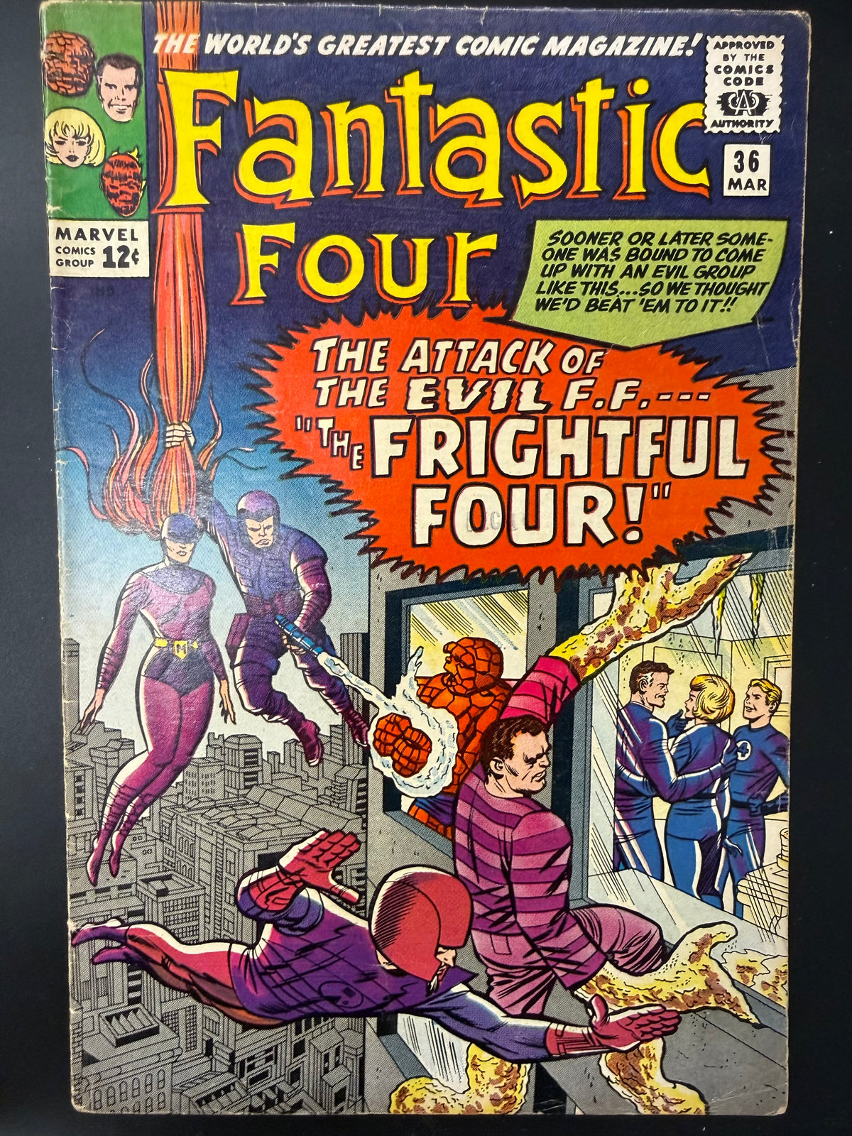 Fantastic Four #36, Silver Age: 1961, Marvel Comics