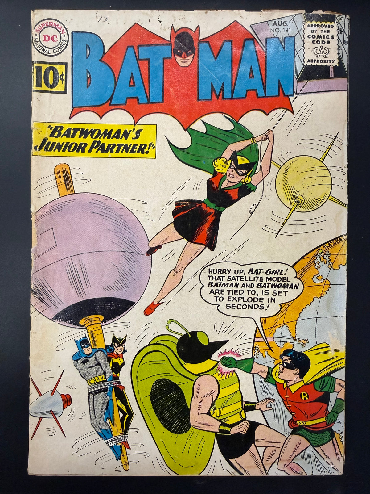 Batman #141, Second Appearance of Batgirl, Silver Age: 1961, D.C Comics