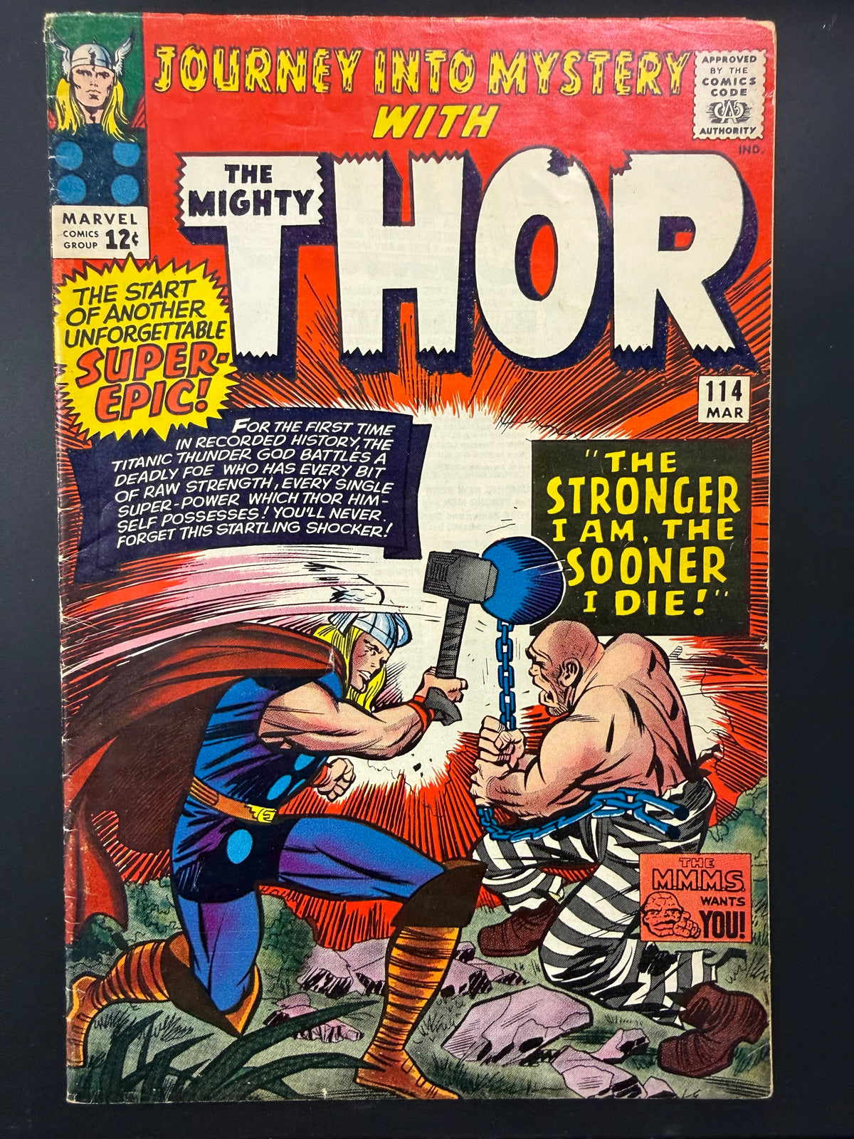 Journey into Mystery #114, Silver Age: 1965, Marvel Comics