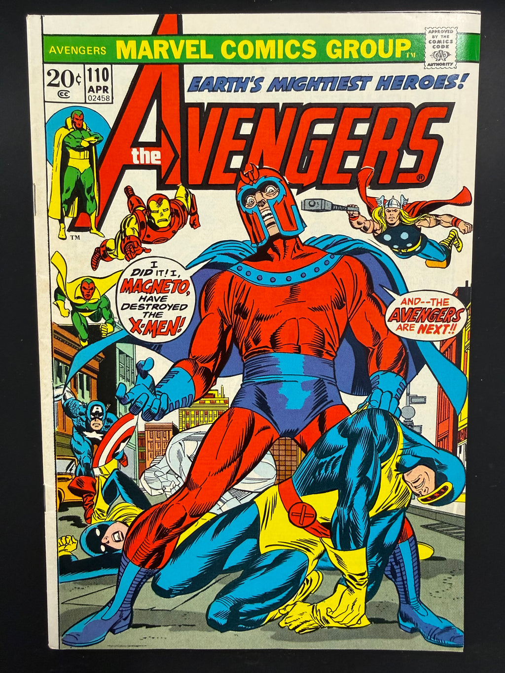 The Avengers #110, Bronze Age: 1973, Marvel Comics