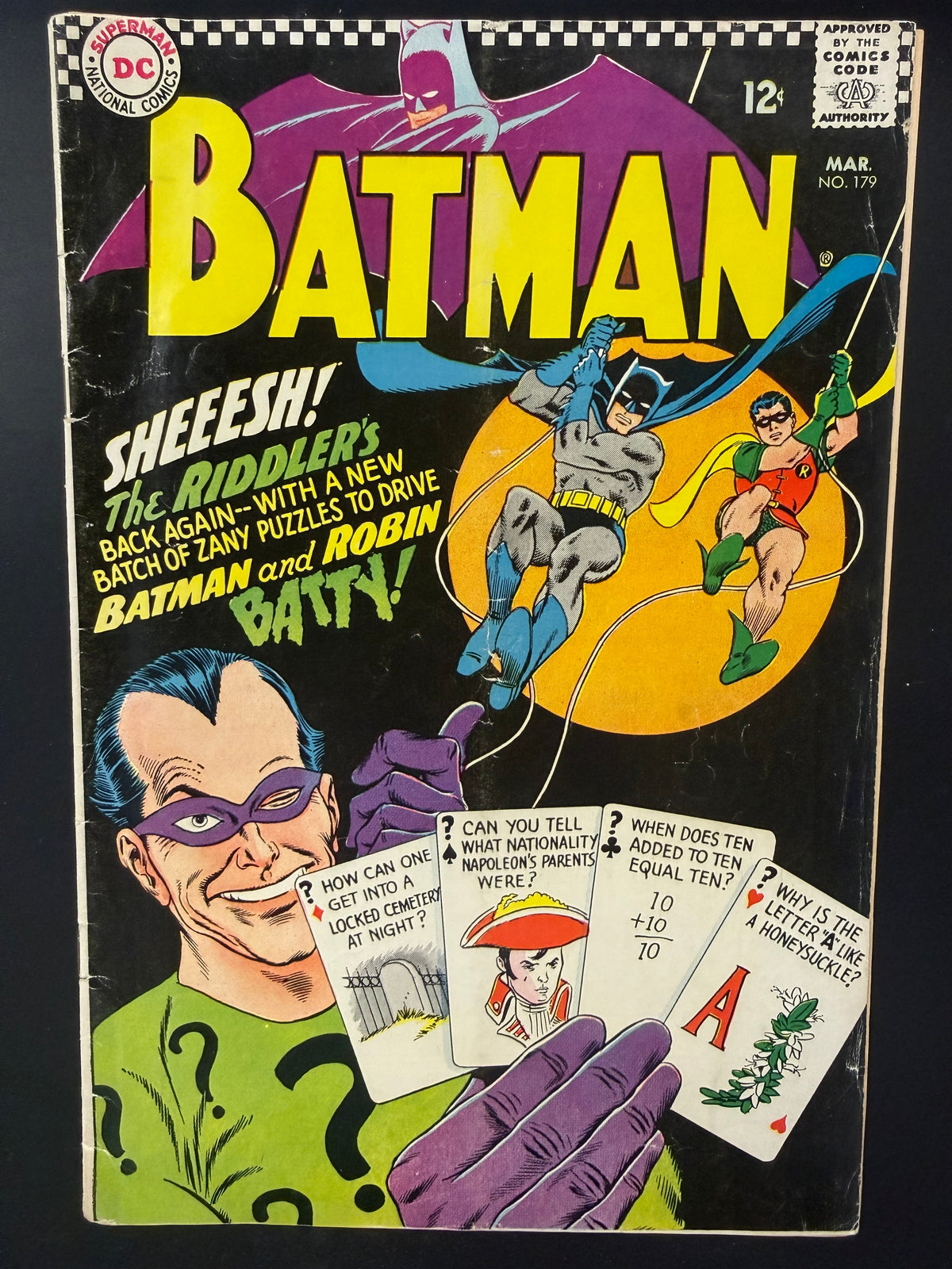 Batman #179, Silver Age: 1966, D.C Comics