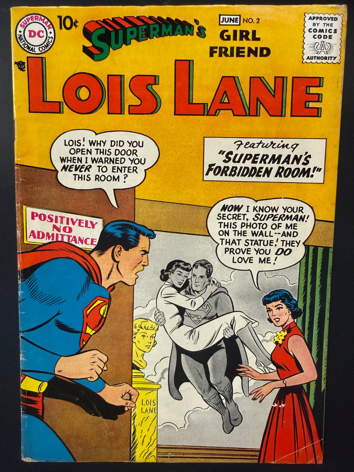Superman's Girlfriend: Lois Lane #2, Silver Age: 1958, D.C Comics