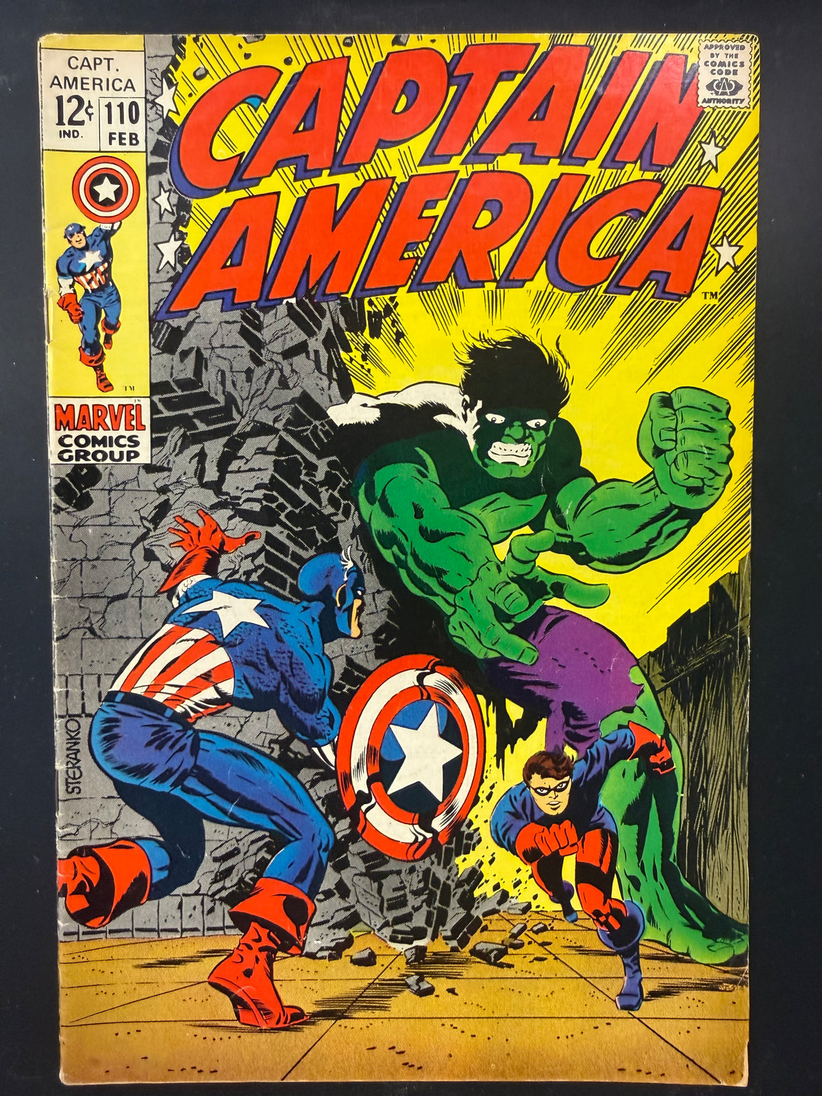 Captain America #110, Silver Age: 1969, Marvel Comics