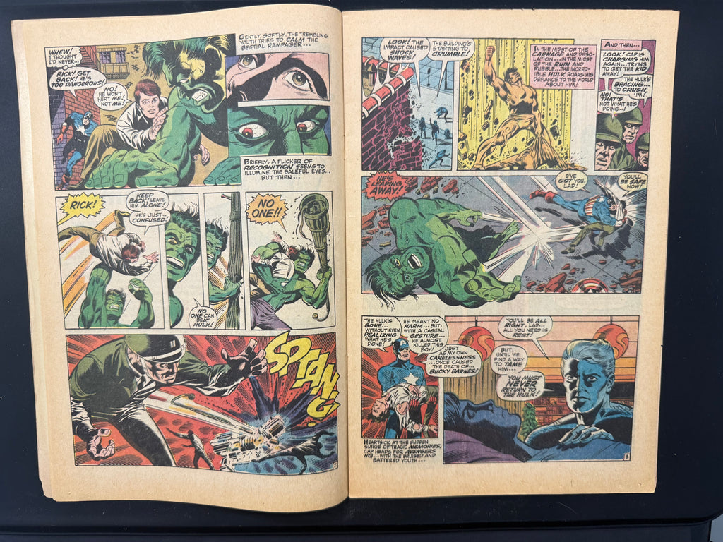Captain America #110, Silver Age: 1969, Marvel Comics