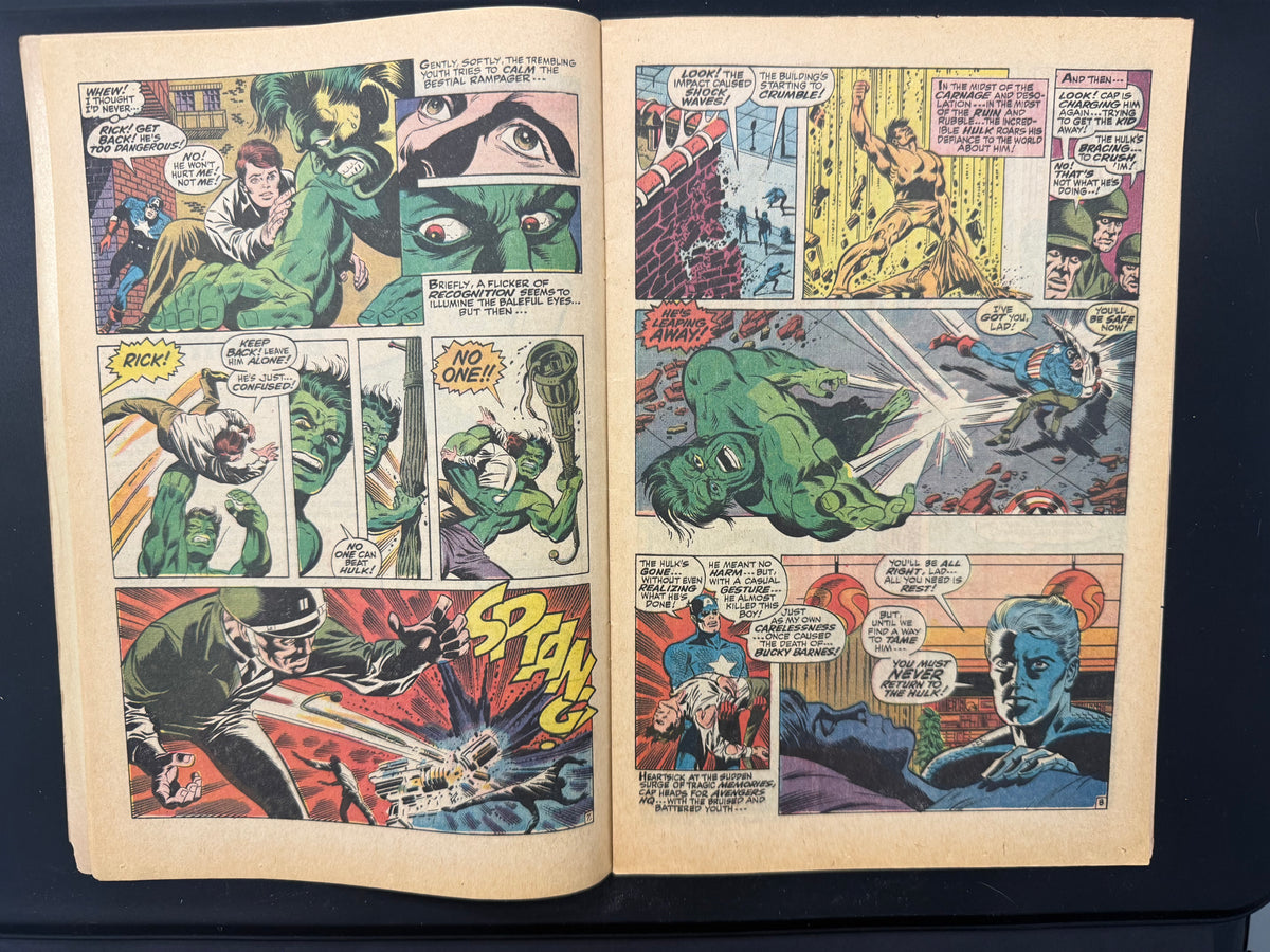 Captain America #110, Silver Age: 1969, Marvel Comics