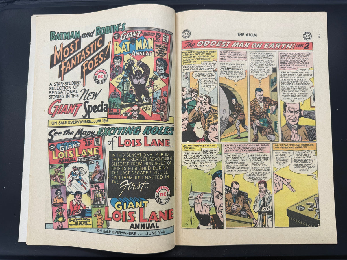 The Atom #2, Silver Age: 1962, D.C Comics