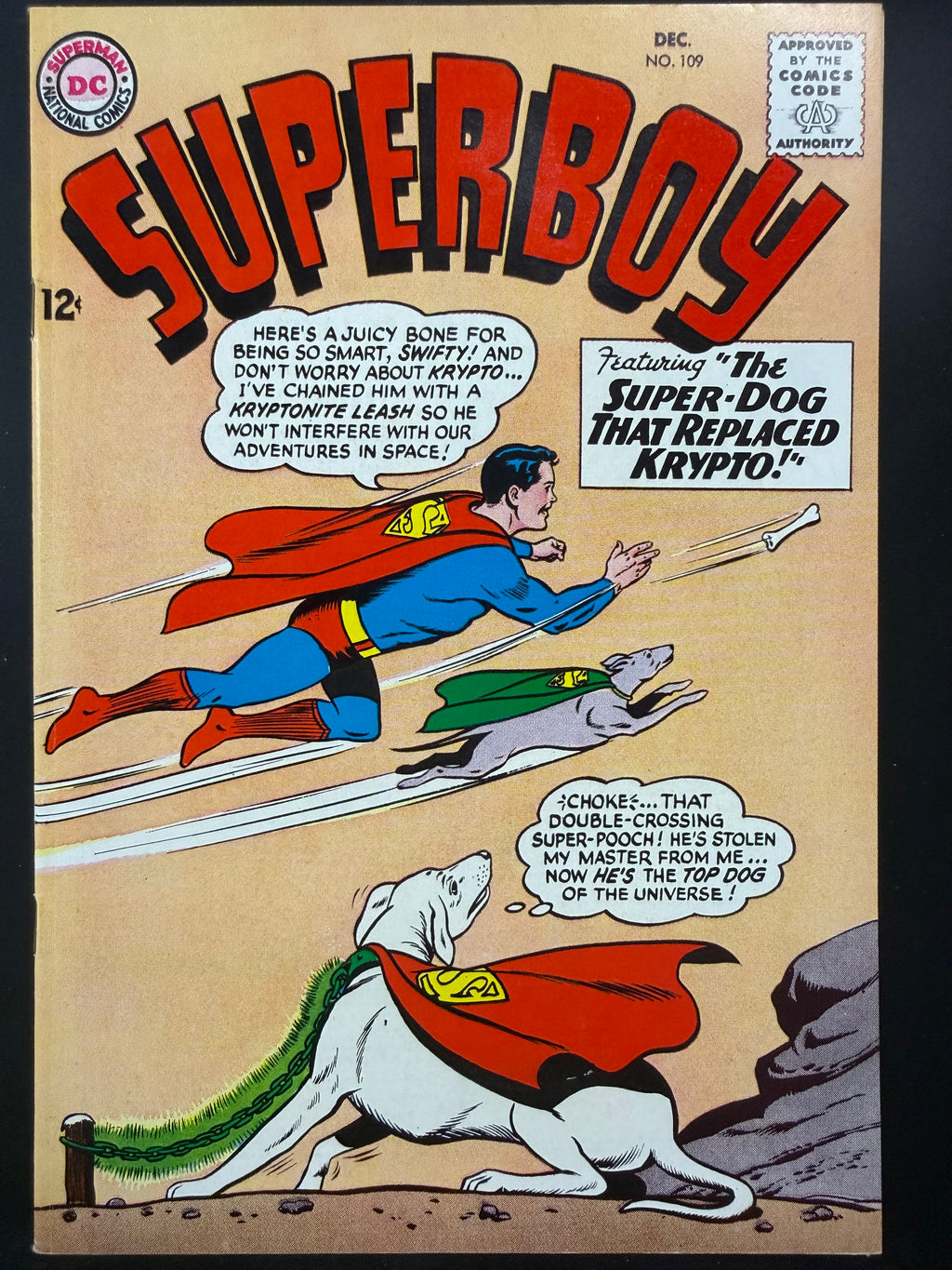 Superboy #109, Silver Age: 1963, D.C Comics