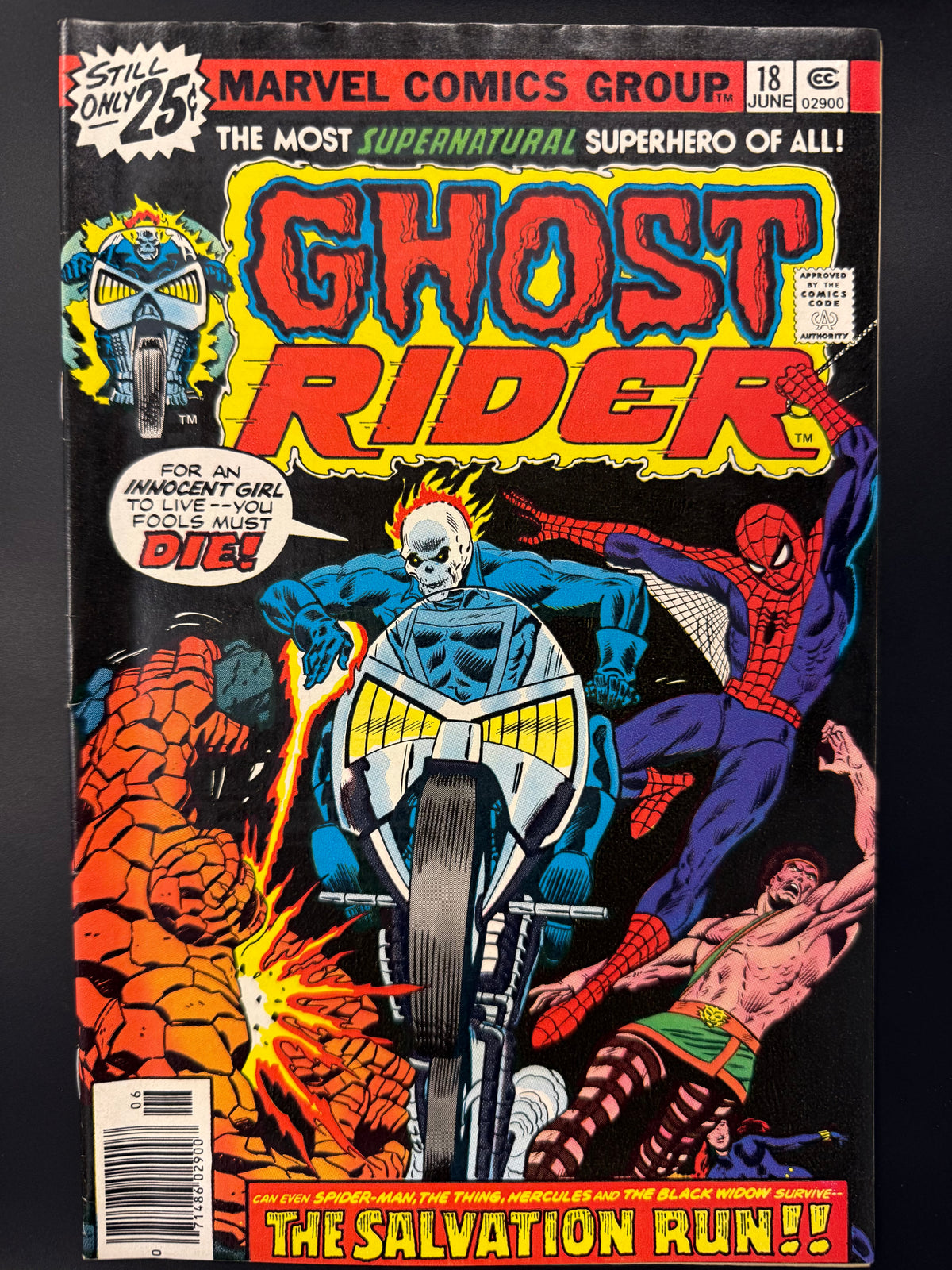 Ghost Rider #18, Bronze Age: 1976, Marvel Comics