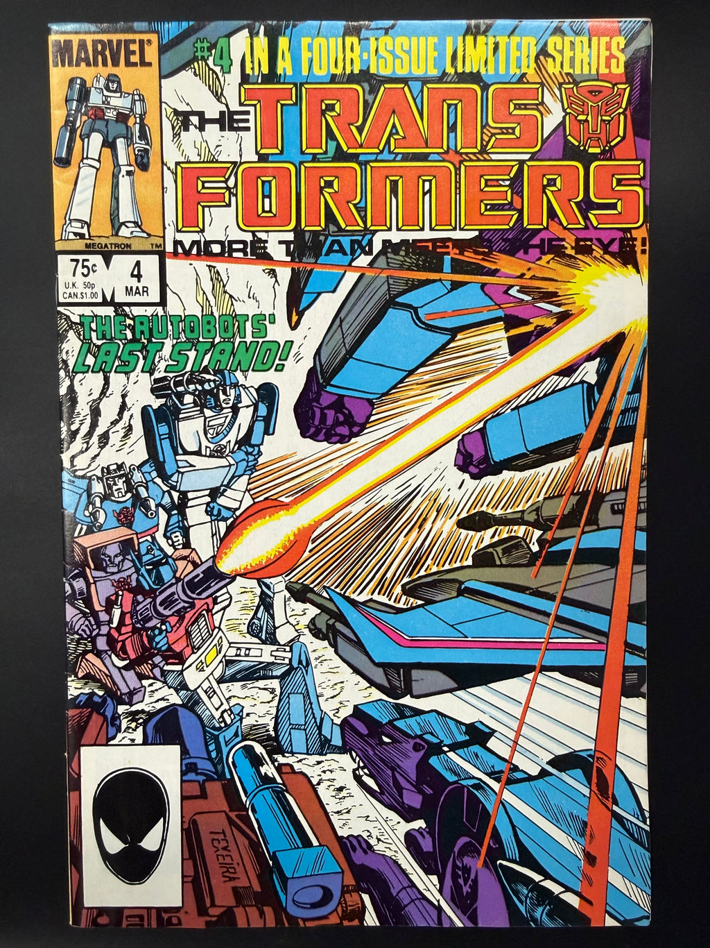 Transformers #4, Bronze Age: 1984, Marvel Comics