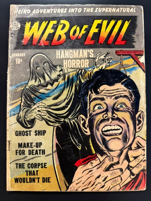 Web of Evil #2, Golden Age: 1953, Quality Comics