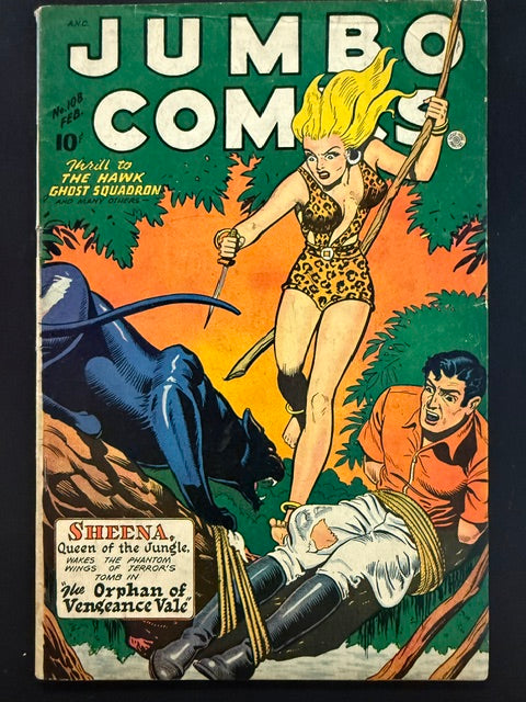 Jumbo Comics #108, Golden Age: 1948, Fiction House Publishers