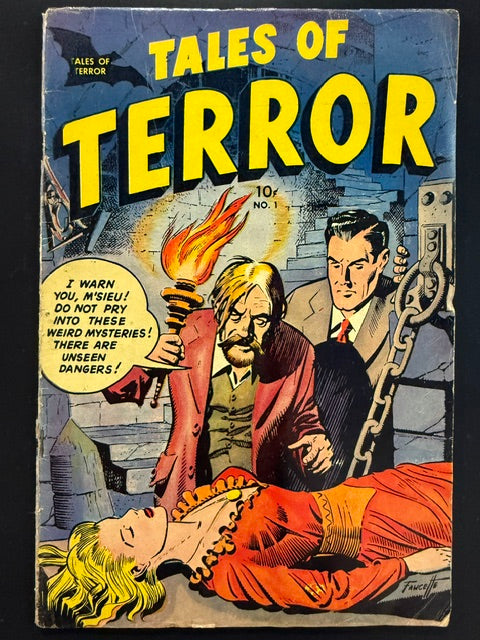 Tales of Terror #1, Golden Age: 1952, Toby Press Publisher