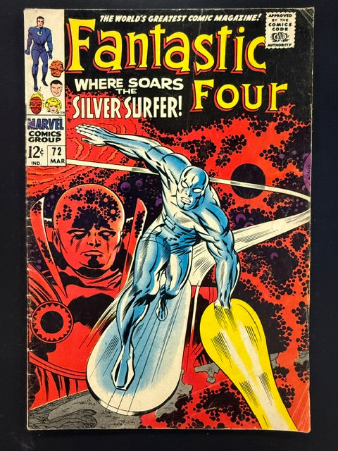 Fantastic Four #72, Marvel Comics Group, Silver Age: 1968