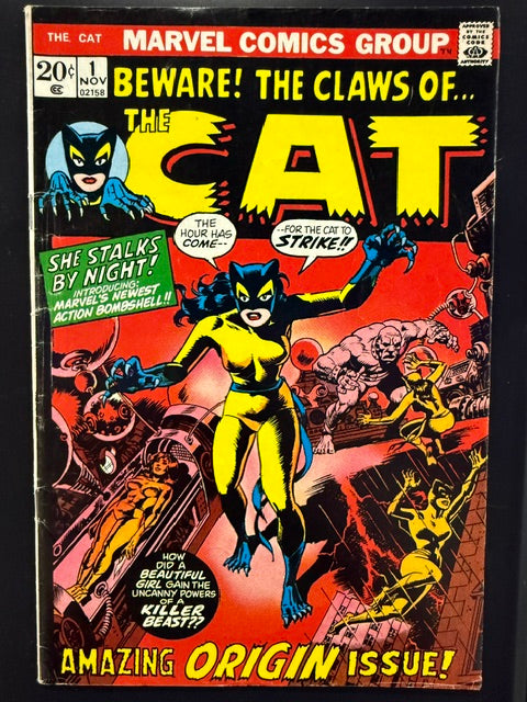 The Cat #1, Marvel Comics Group, Bronze Age: 1972