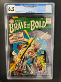 The Brave and the Bold #20, CGC 6.5, OFF-WHITE to WHITE PAGES, D.C Comics